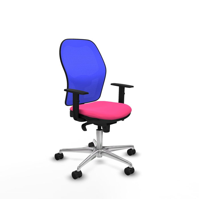 PIQUERAS Y CRESPO Silla de oficina Jorquera Rosa y Azul PIQUERAS Y CRESPO Silla de oficina Jorquera Rosa y Azul