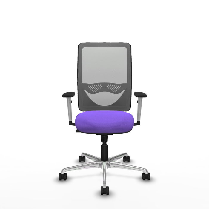 PIQUERAS Y CRESPO Silla de oficina Zulema con mecanismo Sincro, Lila y Gris PIQUERAS Y CRESPO Silla de oficina Zulema con mecanismo Sincro, Lila y Gris