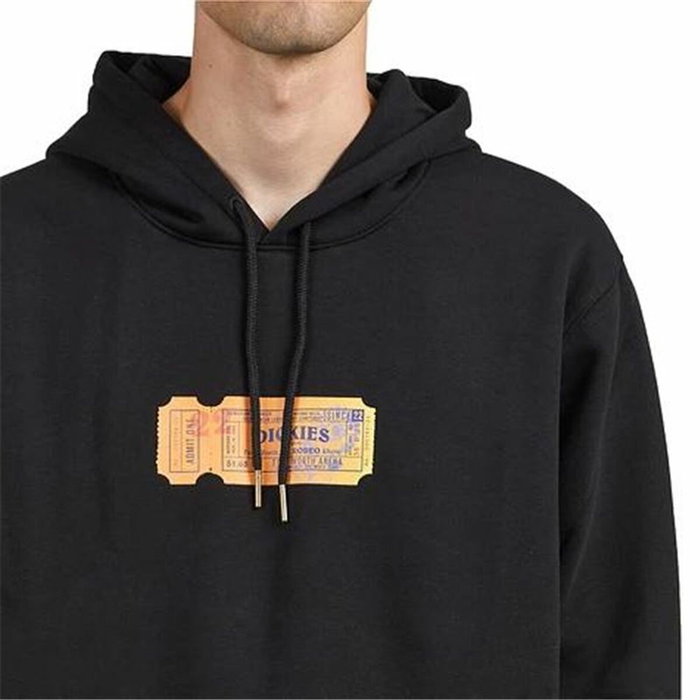 Sudadera con Capucha Hombre Dickies Paxico Blanco Negro