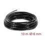 DeLOCK Manguera espiral 6 mm de diámetro 10 m negro