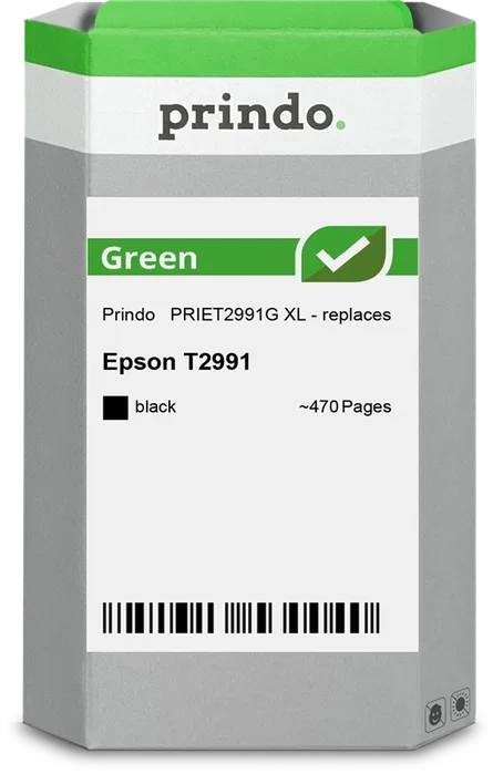 Prindo Cartucho de tinta negro PRIET2991G Green XL Prindo Cartucho de tinta negro PRIET2991G Green XL