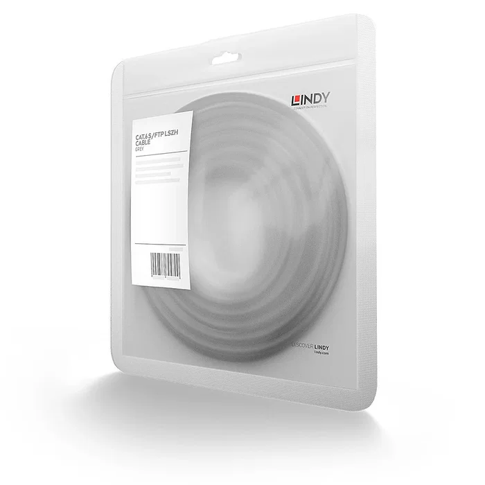 Lindy Cable de Red Ethernet 45586 7.5m Cat6 S/FTP (S-STP) Premium PIMF Gris