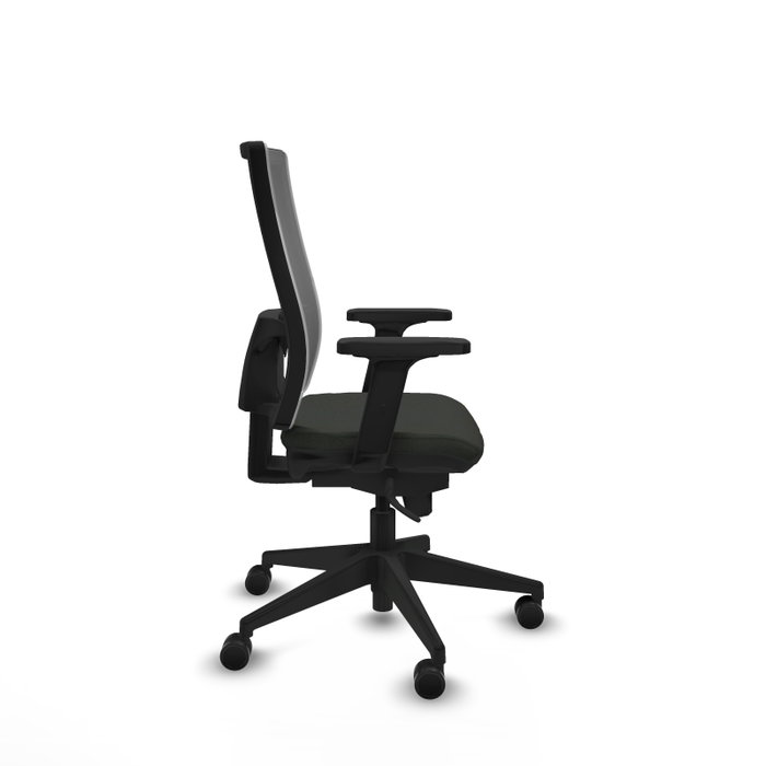 PIQUERAS Y CRESPO Silla de oficina Horna con Mecanismo Sincro Negro/Gris PIQUERAS Y CRESPO Silla de oficina Horna con Mecanismo Sincro Negro/Gris