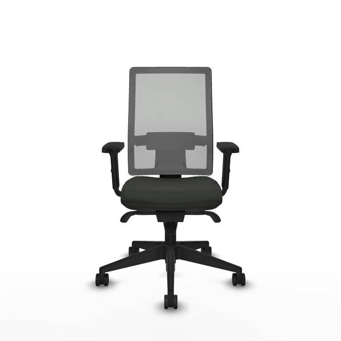 PIQUERAS Y CRESPO Silla de oficina Horna con Mecanismo Sincro Negro/Gris PIQUERAS Y CRESPO Silla de oficina Horna con Mecanismo Sincro Negro/Gris