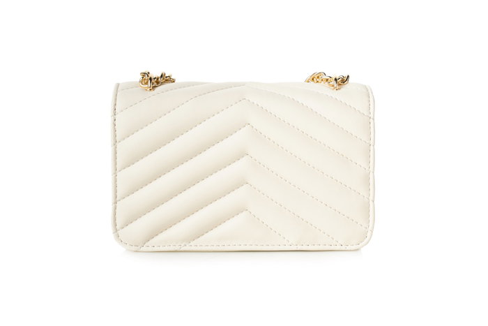Vince Camuto Bolso Bandolera Mujer Crema Piel de Polivinilo 21x9x12 cm Vince Camuto Bolso Bandolera Mujer Crema Piel de Polivinilo 21x9x12 cm