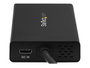 Hub USB Startech DKT30CHPD Negro 60 W