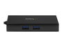 Hub USB Startech DKT30CHPD Negro 60 W