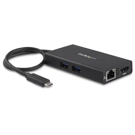 StarTech.com Adaptador Multipuertos USB-C DKT30CHPD con HDMI 4K, VGA, GbE y 60W PD