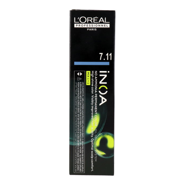 L'Oréal Professionnel Paris INOA 7.11 Rubio Ceniza Dorado