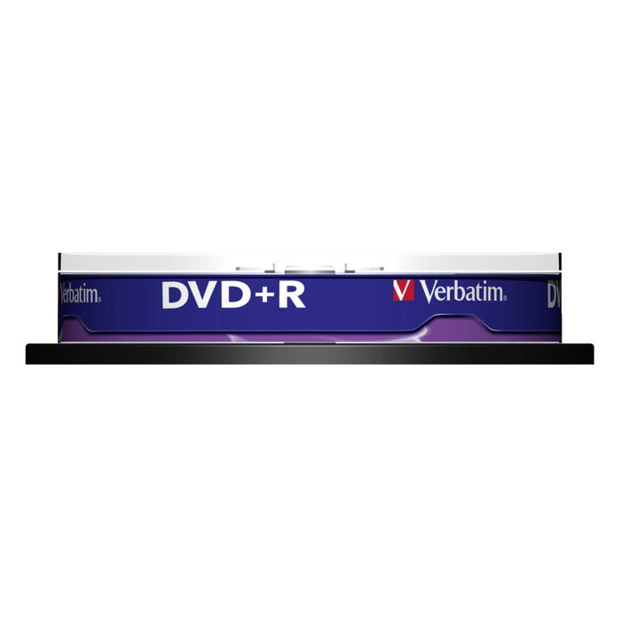 Verbatim DVD+R 4,7GB 16x Plata mate 10 unidades Verbatim DVD+R 4,7GB 16x Plata mate 10 unidades