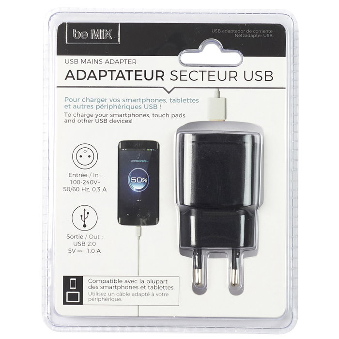 Be Mix Enchufe Adaptador USB High Tech Be Mix Enchufe Adaptador USB High Tech