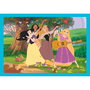 Clementoni 21746 Puzzle Progresivo Disney Princesas 4 en 1 de 12, 16, 20 y 24 Piezas para +3 Años