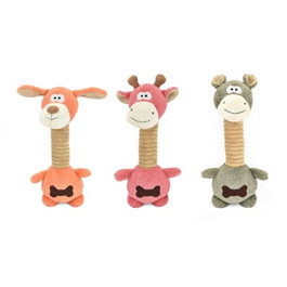 Nayeco Peluche Long Animals, 3 Unidades