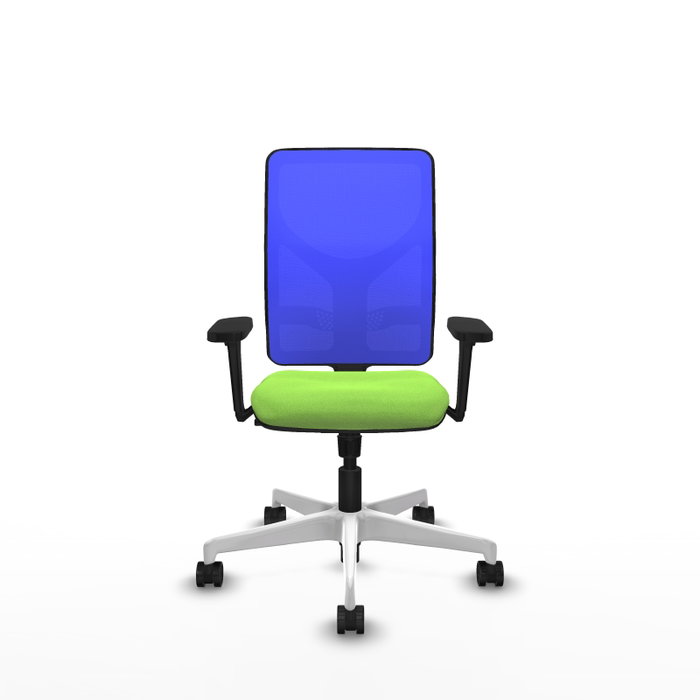 PIQUERAS Y CRESPO Silla de oficina Motilla con mecanismo Sincro, Azul y Pistacho PIQUERAS Y CRESPO Silla de oficina Motilla con mecanismo Sincro, Azul y Pistacho