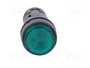 SCHNEIDER ELECTRIC Interruptor de presión Harmony XB7 22mm verde con LED 24V