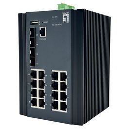Level One IGU-2071 Switch Gestionado L2+ 20x GE (16x 1GbE, 4x 2.5GbE SFP)