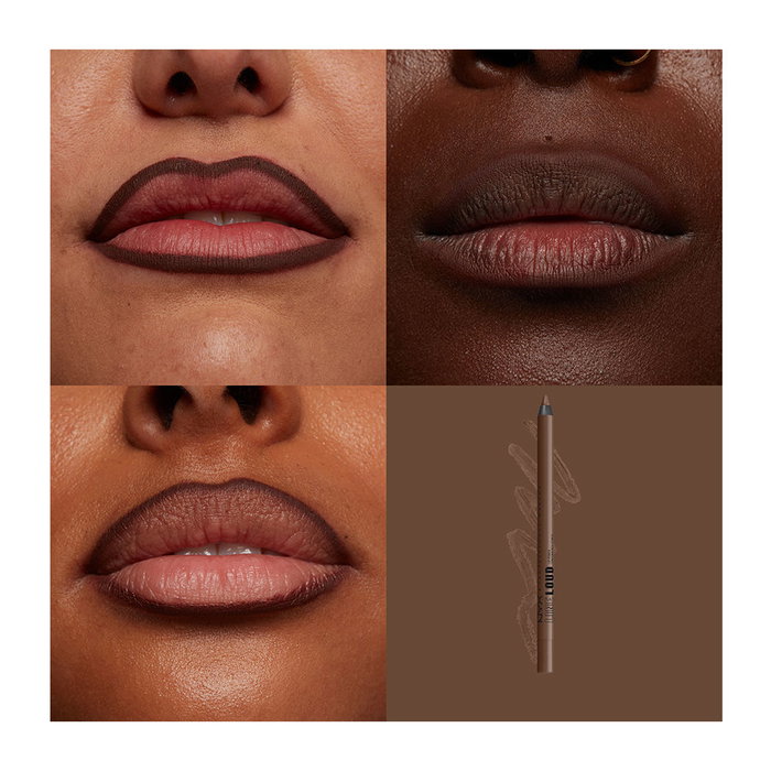 NYX PROFESSIONAL MAKE UP Perfilador labial LINE LOUD lip pencil stick #17-rebel kind NYX PROFESSIONAL MAKE UP Perfilador labial LINE LOUD lip pencil stick #17-rebel kind