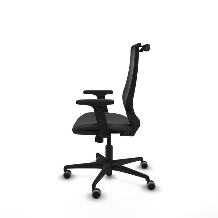 PIQUERAS Y CRESPO Silla de oficina Mardos con mecanismo Sincro, Gris oscuro y Negro PIQUERAS Y CRESPO Silla de oficina Mardos con mecanismo Sincro, Gris oscuro y Negro