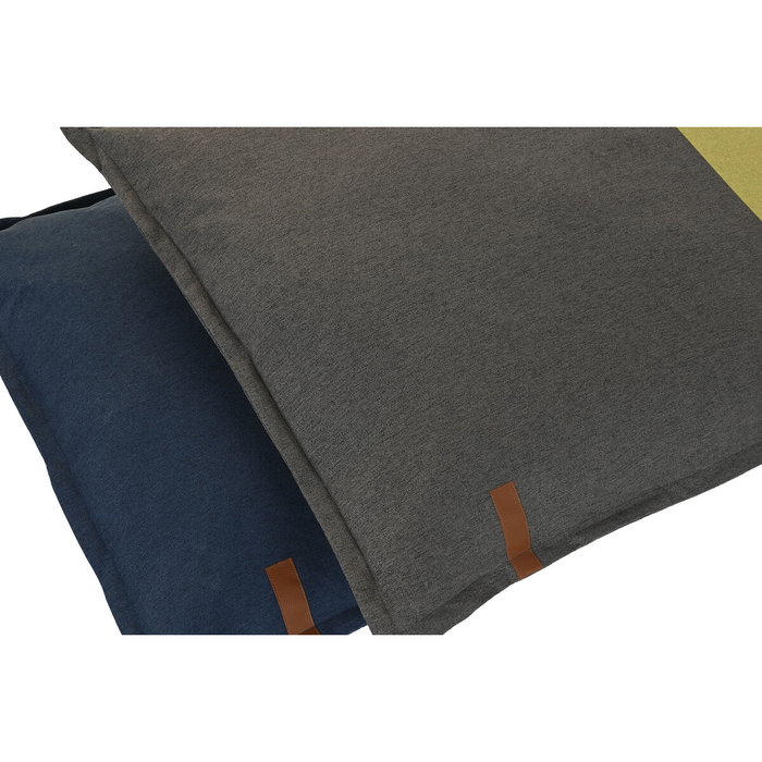 DKD Home Decor Pack de 2 Camas para Mascotas en Poliéster (Azul y Gris) DKD Home Decor Pack de 2 Camas para Mascotas en Poliéster (Azul y Gris)