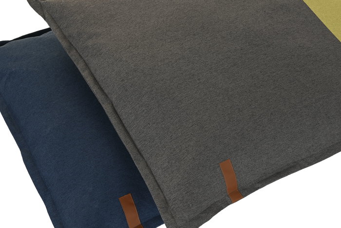 DKD Home Decor Cama Mascota Azul Gris 70 x 10 x 90 cm (2 Unidades)