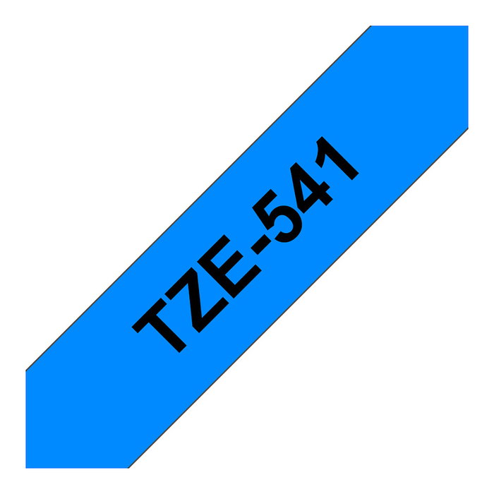 Brother TZe-541 Cinta Laminada 18mm x 8m Azul/Negro Brother TZe-541 Cinta Laminada 18mm x 8m Azul/Negro