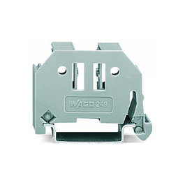 WAGO 249-117 Separador para bloque de terminales 10 mm gris