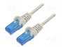 GOOBAY Patch cord Cat 6a U/UTP de 3m con conectores RJ45