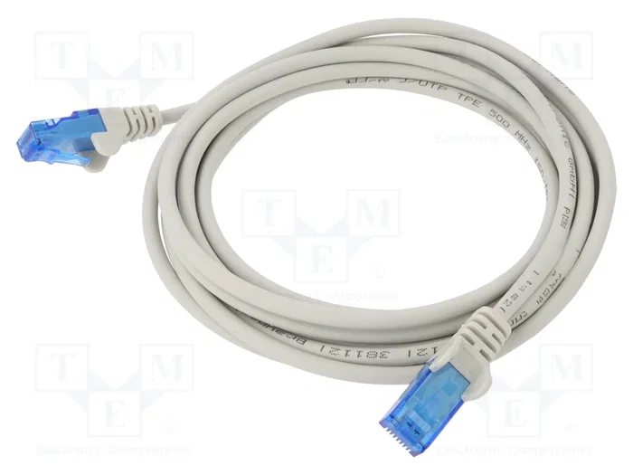 GOOBAY Patch cord Cat 6a U/UTP de 3m con conectores RJ45
