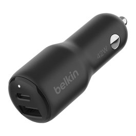 Belkin BOOST CHARGE 42W Dual USB-C Kfz-Ladegerät PD+PPS