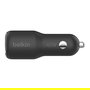 Belkin BOOST CHARGE 42W Dual USB-C Kfz-Ladegerät PD+PPS