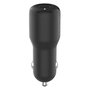 Belkin BOOST Charge 42W Dual Car Charger CCB005btBK Negro
