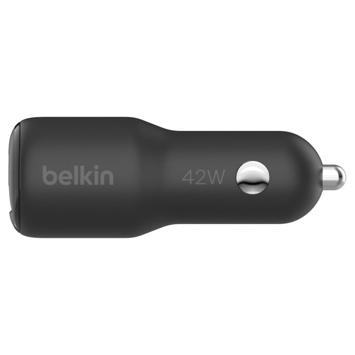 Belkin BOOST Charge 42W Dual Car Charger CCB005btBK Negro Belkin BOOST Charge 42W Dual Car Charger CCB005btBK Negro