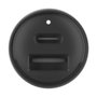 Belkin BOOST Charge 42W Dual Car Charger CCB005btBK Negro