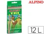 Alpino Lápices De Colores Triangulares 175 mm Estuche Surtido 12 Unidades