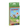 Alpino Lápices de Colores Tri Estuche de 12 Colores Surtidos