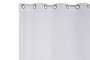 DKD Home Decor Cortina Basicos White23 Blanco 260 x 140 cm