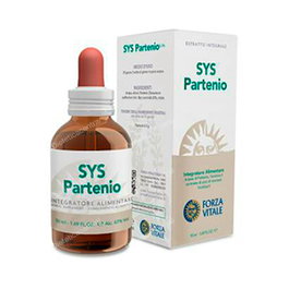 FORZA VITALE Sys.Partenio 50 ml - Extracto de Partenio en gotas para migrañas, cefaleas y dolores menstruales - Coayudante tradicional