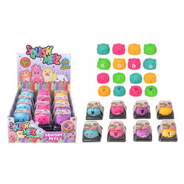 HTI Squishy Pets Exp. 24 Uds Mini Animalitos Blanditos Coleccionables +3 Años