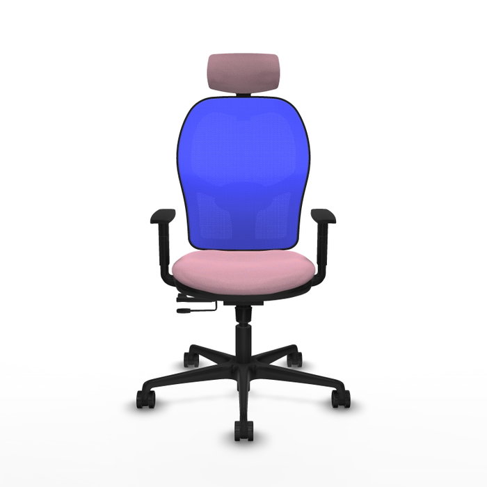 PIQUERAS Y CRESPO Silla de oficina Jorquera Rosa y Azul PIQUERAS Y CRESPO Silla de oficina Jorquera Rosa y Azul