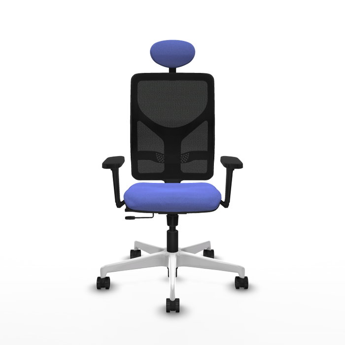 PIQUERAS Y CRESPO Silla de oficina Motilla con mecanismo Sincro/Traslack, Azul claro y Negro PIQUERAS Y CRESPO Silla de oficina Motilla con mecanismo Sincro/Traslack, Azul claro y Negro