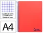 Liderpapel Cuaderno Espiral Micro Wonder A4 Rojo 120 Hojas Cuadro 5mm