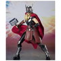 Tamashii Nations S.H.Figuarts Marvel Mighty Thor Jane Foster, Figura de Acción con Mjolnir y Efectos, 14.5 cm, Basada en Thor: Love & Thunder