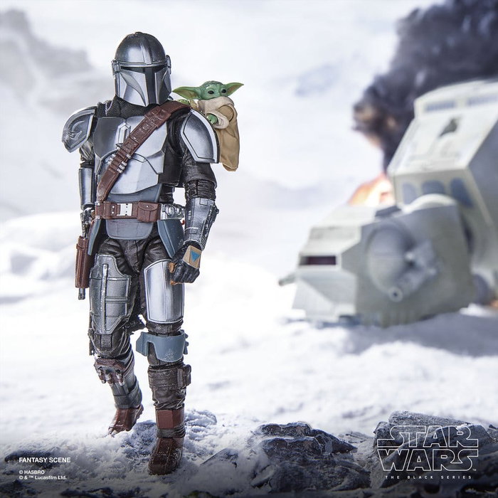 Hasbro Star Wars The Black Series Figura The Mandalorian & Grogu 15 cm Hasbro Star Wars The Black Series Figura The Mandalorian & Grogu 15 cm