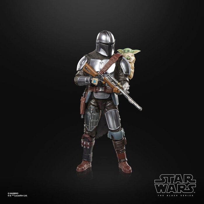 Hasbro Star Wars The Black Series Figura The Mandalorian & Grogu 15 cm Hasbro Star Wars The Black Series Figura The Mandalorian & Grogu 15 cm
