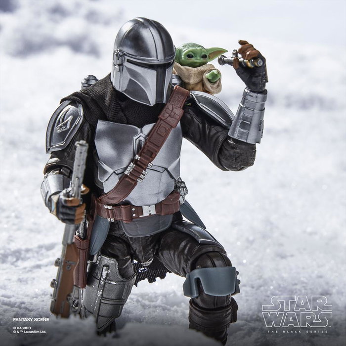 Hasbro Star Wars The Black Series Figura The Mandalorian & Grogu 15 cm 7 Accesorios Hasbro Star Wars The Black Series Figura The Mandalorian & Grogu 15 cm 7 Accesorios