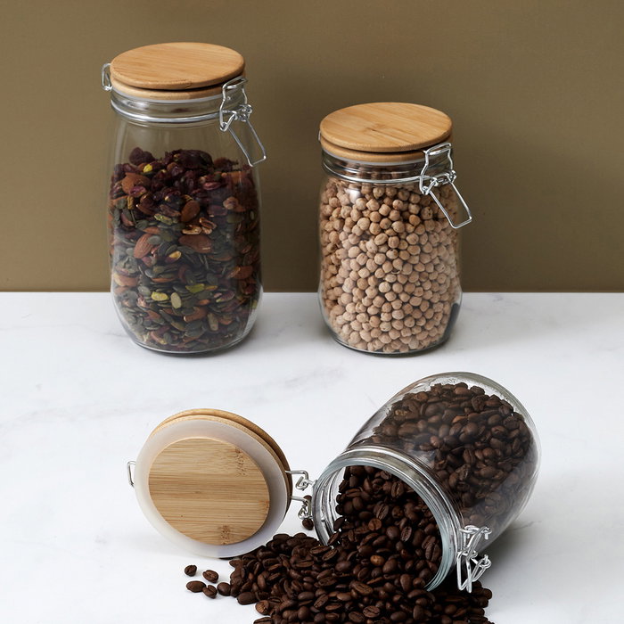 Cook Concept Bote Conserva 1,5 L Vidrio/Cristal Máquina