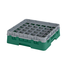 CAMBRO Cesta de lavado 36 compartimentos Verde Sherwood