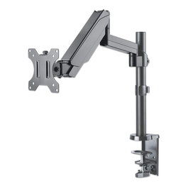 MANHATTAN Soporte de sobremesa articulado con gas para monitores, compatible VESA 75x75/100x100 mm, para pantallas de 17" a 32" (43-81 cm) y hasta 8 kg