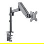 MANHATTAN Soporte de sobremesa articulado con gas para monitores, compatible VESA 75x75/100x100 mm, para pantallas de 17" a 32" (43-81 cm) y hasta 8 kg