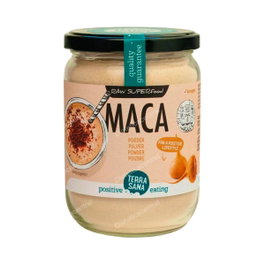 TERRASANA Maca en Polvo Orgánica 300g, Vegan, Peruana, Cruda, Polvo de Tubérculo Seco
